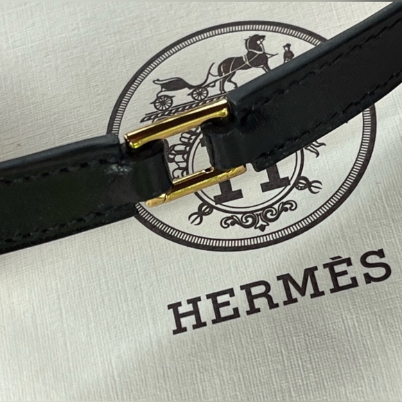 Hermes Rivale Double Tour leather bracelet - Picture 6 of 6